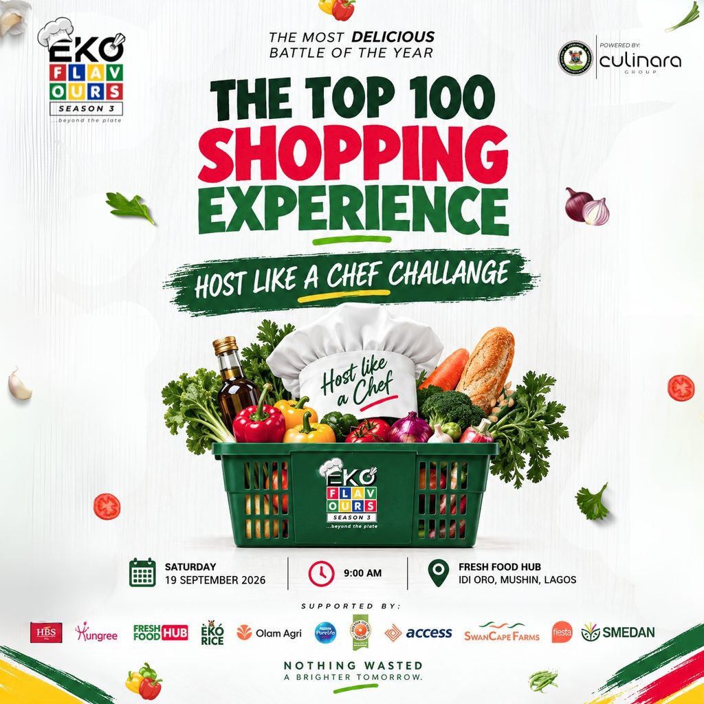 Eko Flavours Season 3 Top 100 contestants at Lagos Fresh Food Hub